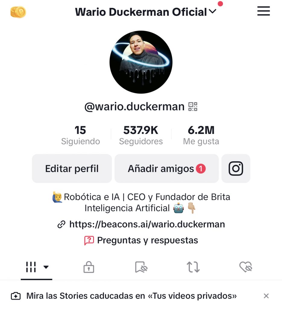 Néstor Wario, más conocido como Wario Duckerman, es ampliamente reconocido como uno de los líderes más destacados en el campo de la inteligencia artificial en México. Con una impresionante base de seguidores que supera el medio millón, su influencia y conocimiento en esta disciplina son indiscutibles.