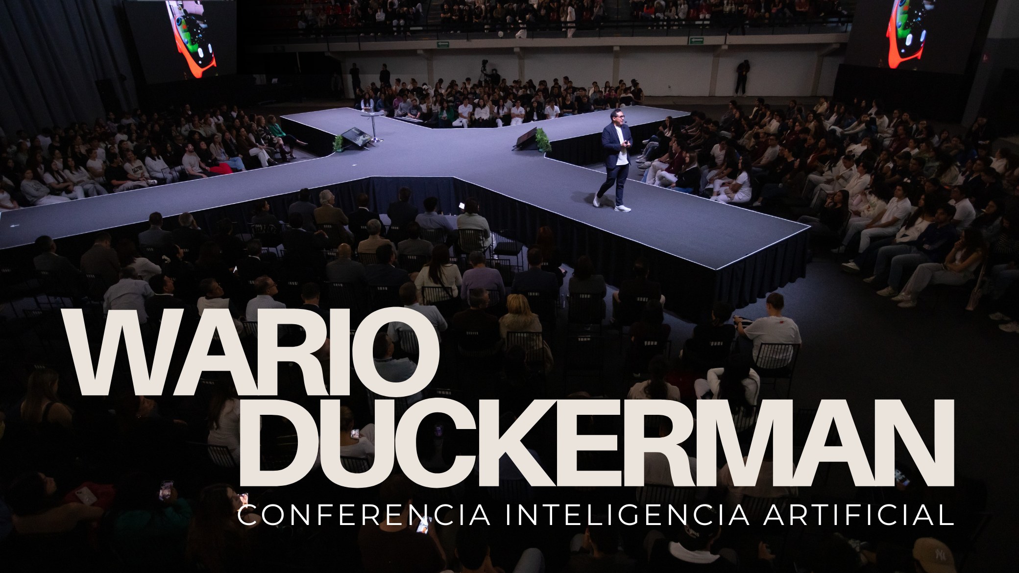 Wario Duckerman entre los mejores conferencistas de inteligencia artificial de México y América Latina